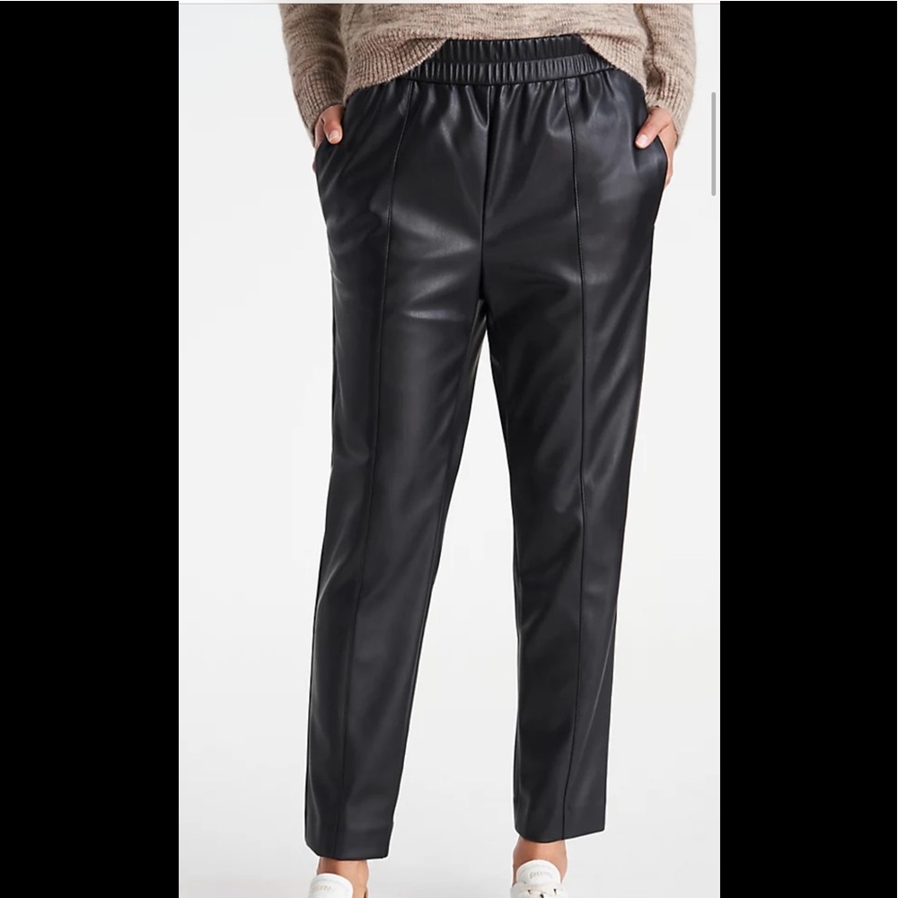 Ann Taylor Faux leather pants